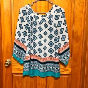 Patterned Blouse